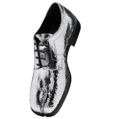 Maison Margiela(メゾンマルジェラ) 靴 「タビ」 ミラー レースアップシューズ