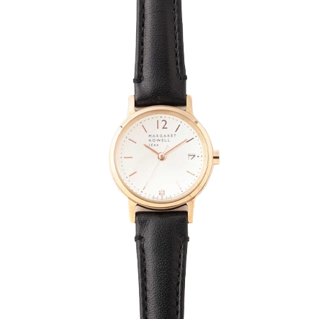 MARGARET HOWELL(マーガレットハウエル) 腕時計 DATE / LEATHER STRAP WATCH LIMITED EDITION