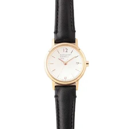 MARGARET HOWELL(マーガレットハウエル) 腕時計 DATE / LEATHER STRAP WATCH LIMITED EDITION