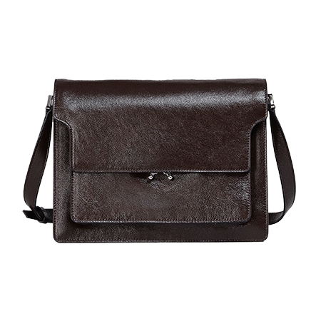 MARNI(マルニ) バッグ ブラウン カーフスキン TRUNK SOFTラージバッグ