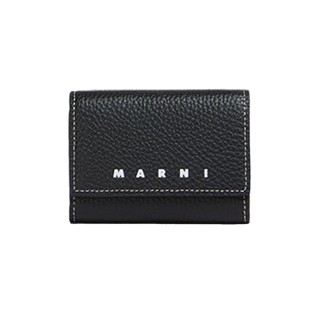 MARNI(マルニ) キーケース ブラック レザー製 キーウォレット
