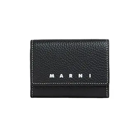 MARNI(マルニ) キーケース ブラック レザー製 キーウォレット