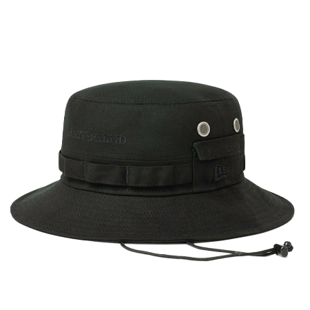mastermind JAPAN(マスターマインドジャパン) 帽子 NEW ERA アドベンチャー ブラック × ブラック