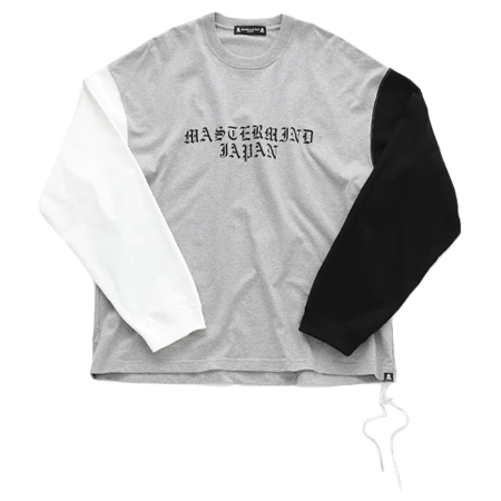 mastermind JAPAN(マスターマインドジャパン) Tシャツ Boxy Colorblock L/S Tee