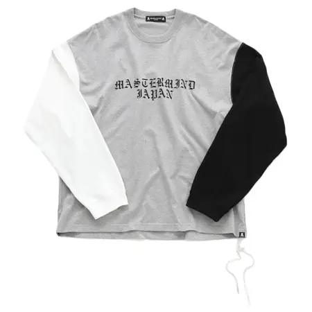 mastermind JAPAN(マスターマインドジャパン) Tシャツ Boxy Colorblock L/S Tee