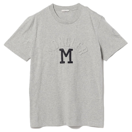 MONCLER(モンクレール) Tシャツ ロゴ クルーネック Tシャツ