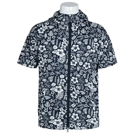 muta MARINE(ムータマリン) パーカー ALOHA ジップパーカー（半袖）