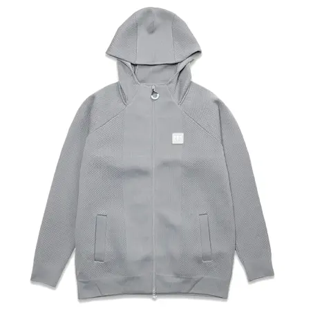 muta MARINE(ムータマリン) パーカー モールディングニット ジップアップパーカー