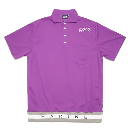 muta MARINE(ムータマリン) ポロシャツ ヘムリブ ポロシャツ