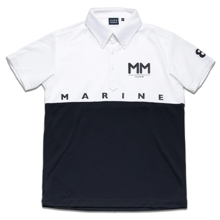 muta MARINE(ムータマリン) ポロシャツ BICOLOR MM ポロシャツ