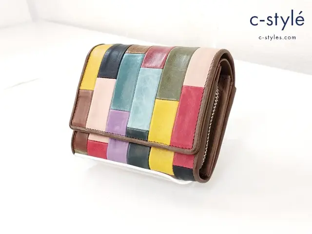 glamb グラム 二つ折り財布 マルチカラー