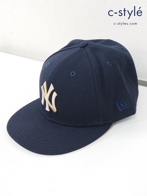 NEWERA ニューエラ キャップ 8 63.5cm ブラック×ベージュ系 NY ニューヨーク・ヤンキース WORLD 1949 SERIES