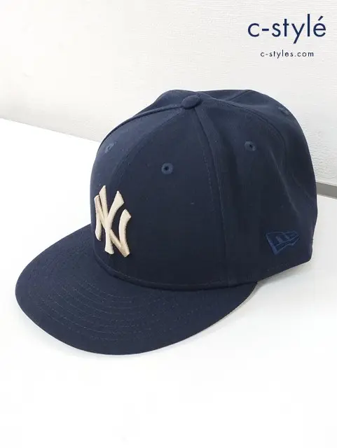 NEWERA ニューエラ キャップ 8 63.5cm ブラック×ベージュ系 NY ニューヨーク・ヤンキース WORLD 1949 SERIES