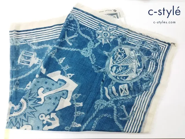 45R フォーティファイブアール ストール 00 インディゴ系 風呂敷 コットン