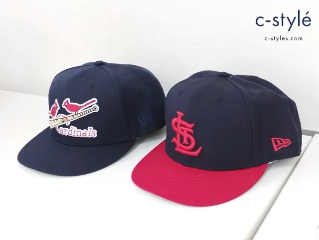 NEWERA キャップ 7・7/8 62.5cm ネイビー セントルイス・カージナルス WORLD SERIES CHAMPIONS 1931 1944
