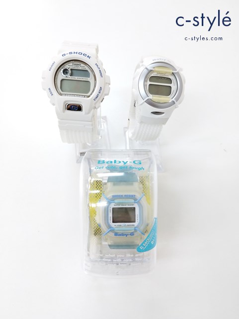 CASIO カシオ 腕時計 クォーツ G-SHOCK DW-6697 1441 メンズ Baby-G BG-097 1564 BG-360 1455 レディース 計3点