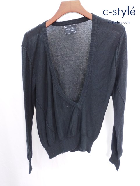 NUMBER (N)INE ナンバーナイン ニットカーディガン 2 ブラック 宮下貴裕 日本製