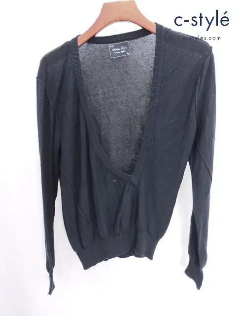 NUMBER (N)INE ナンバーナイン ニットカーディガン 2 ブラック 宮下貴裕 日本製