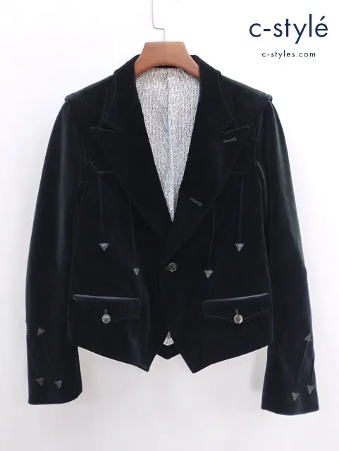 NUMBER (N)INE ナンバーナイン ウエスタンデザインジャケット 2 ブラック F07-NJ019B LOVE GOD MURDER期