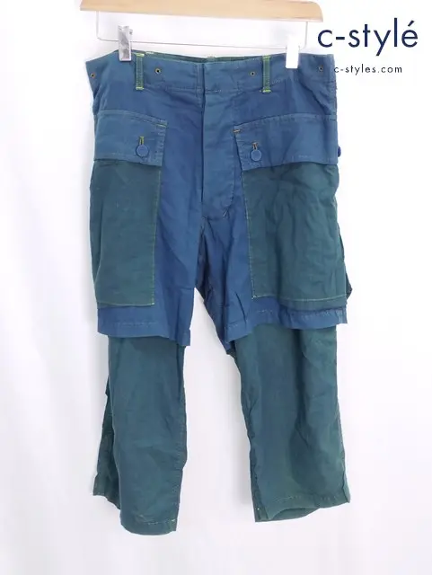 GENERAL RESEARCH ジェネラルリサーチ ショートパンツ P1944(MOD.) S ブルー系 ボタンフライ