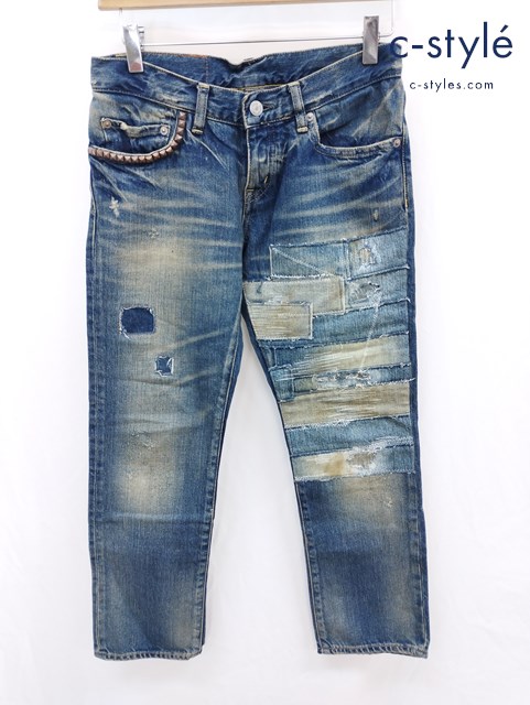 HYSTERIC GLAMOUR ヒステリックグラマー デニムパンツ XS インディゴ 0101AP04 レディース