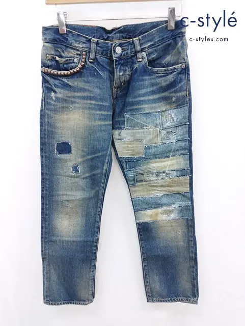 HYSTERIC GLAMOUR ヒステリックグラマー デニムパンツ XS インディゴ 0101AP04 レディース