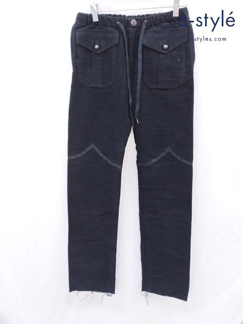 NUMBER (N)INE ナンバーナイン パンツ 2 ブラック F06-NP010 ジッパーフライ 宮下貴裕 日本製