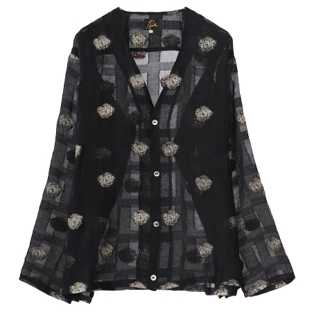 NEEDLES(ニードルズ) カーディガン Cardigan Jacket – CU/C/N/PE Oriental Lame Jq.