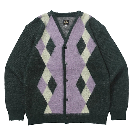 NEEDLES(ニードルズ) カーディガン Mohair Cardigan – Diamond/LQ272