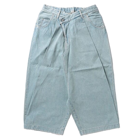 NEON SIGN(ネオンサイン) デニム Sarrouel Denim Slacks USED