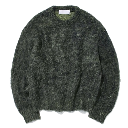 NEON SIGN(ネオンサイン) ニット STUDIOUS別注 Innermost color mohair jumper
