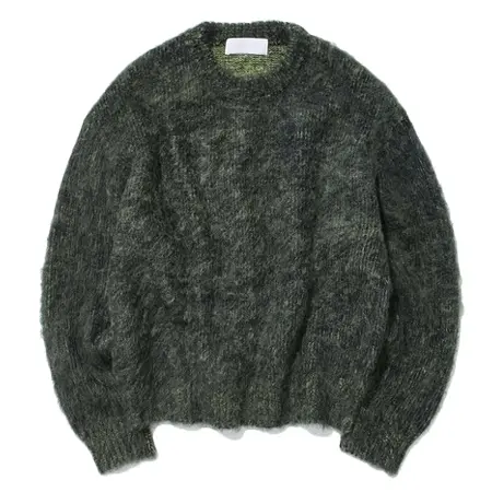 NEON SIGN(ネオンサイン) ニット STUDIOUS別注 Innermost color mohair jumper