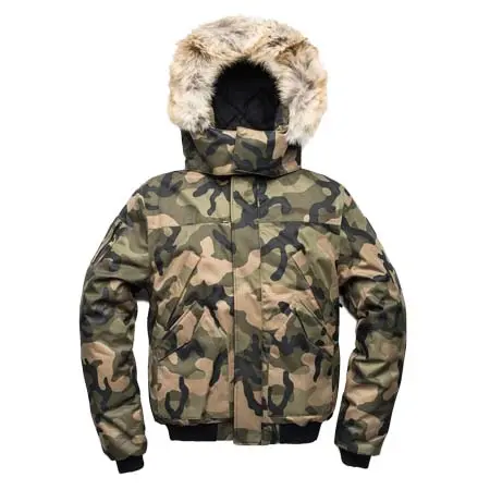 Nobis(ノビス) ジャケット NOBIS DYLAN MENS BOMBER JACKET IN CAMO
