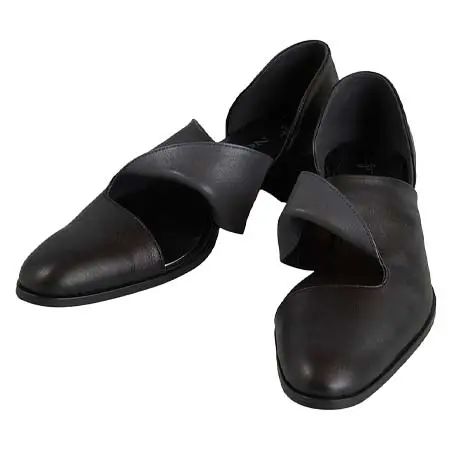 NO ID.(ノーアイディー) シューズ ツイストショートヒールブーツ