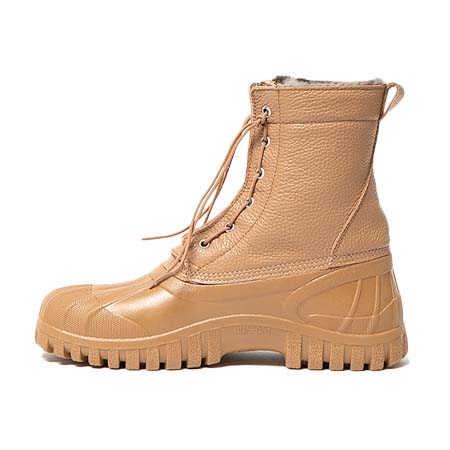 nonnative(ノンネイティブ) ブーツ WORKER ZIP DUCK BOOTS COW LEATHER WITH RUBBER SOLE