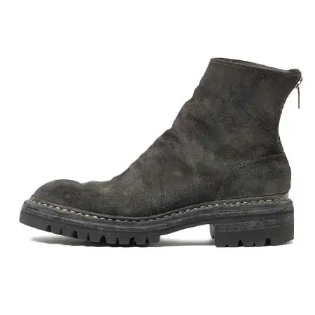 nonnative(ノンネイティブ) ブーツ BACK ZIP MIDDLE BOOTS HORSE LEATHER by GUIDI