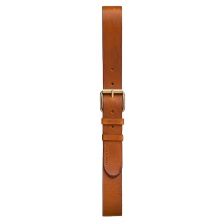Nudie Jeans(ヌーディージーンズ) ベルト Pedersson Leather Belt Toffee Brown