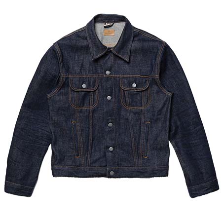 Nudie Jeans(ヌーディージーンズ) デニムジャケット Danny Ace Selvage Denim Jacket Dry Blue