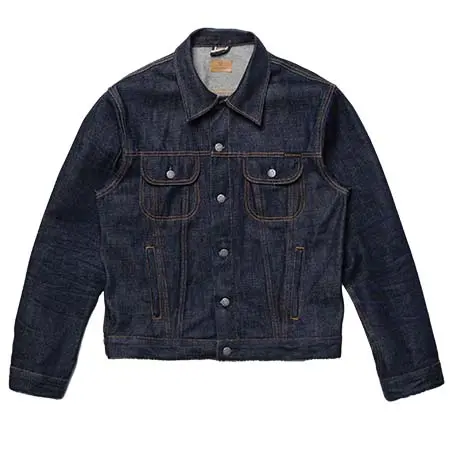 Nudie Jeans(ヌーディージーンズ) デニムジャケット Danny Ace Selvage Denim Jacket Dry Blue