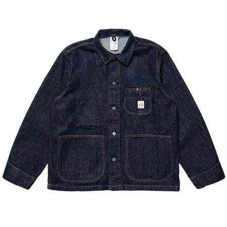 Nudie Jeans(ヌーディージーンズ) デニムジャケット Howie Chore Jacket One Wash Blue