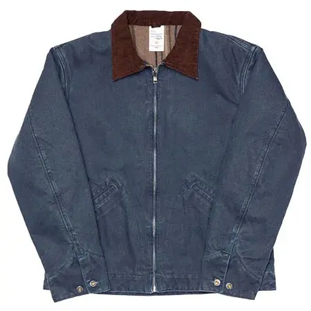 Nudie Jeans(ヌーディージーンズ) デニムジャケット Blake Zip Jacket Canvas Blue