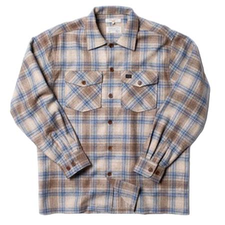 Nudie Jeans(ヌーディージーンズ) シャツ Vincent ボード シャツ