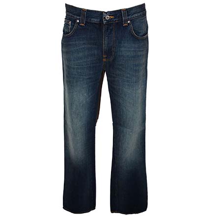 Nudie Jeans(ヌーディージーンズ) スリムジム straight tubeleg CRISPY SCRAPED