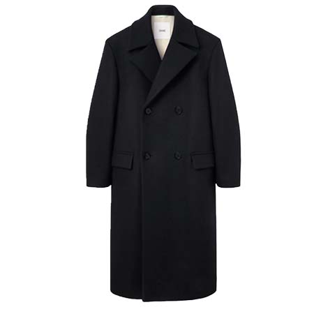 OAMC(オーエーエムシー) コート ボレアリス ジャカード コート ブラック