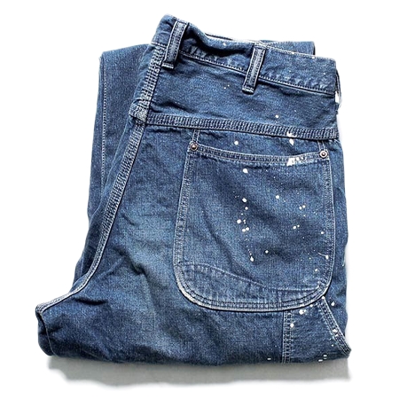 orSlow(オアスロウ) デニム ペインターパンツ デニム ユーズド加工 ペイント加工