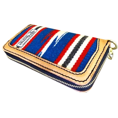 ORTEGA’S(オルテガ) 財布 CHIMAYO ラウンドファスナーレザーウォレット長財布