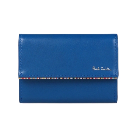 Paul Smith(ポールスミス) キーケース シグネチャーストライプ ティッピング コイン＆キーケース