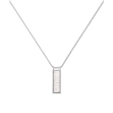 Paul Smith(ポールスミス) ネックレス Raw Silver Contrast