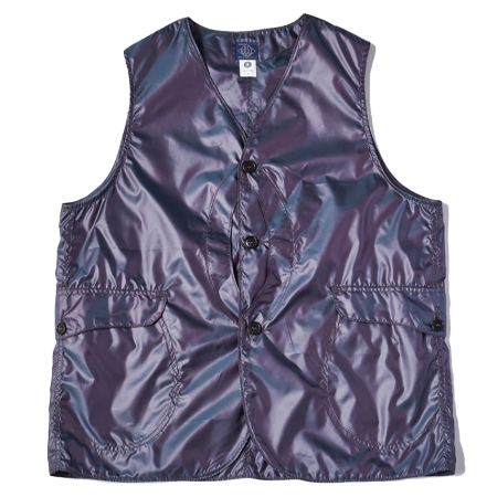 POST OVERALLS(ポストオーバーオールズ) ベスト #1512-PTN Royal Traveler