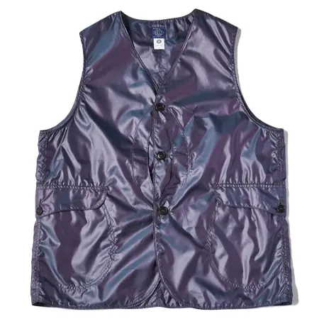 POST OVERALLS(ポストオーバーオールズ) ベスト #1512-PTN Royal Traveler